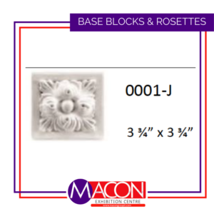 Base Blocks & Rosettes – #0001-J