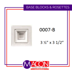 Base Blocks & Rosettes – #0007 B