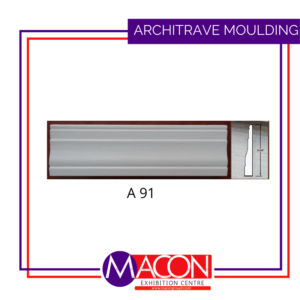 MDF Architrave Moulding – #A 91