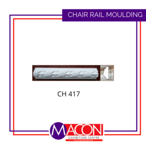 MDF Chair Rail Moulding – #CH 417