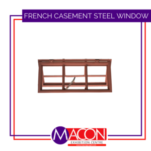 2’x1′ Steel French Window (Bronze Glass Installed)