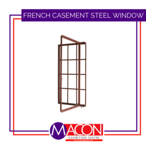 2’x4′ Steel French Window (Bronze Glass Supplied)