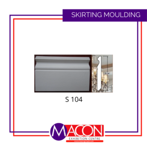 MDF Skirting Moulding – #S 104