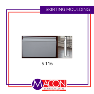 MDF Skirting Moulding – #S 116