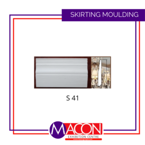 MDF Skirting Moulding – #S 41