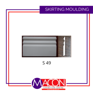 MDF Skirting Moulding – #S 49