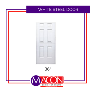 WHITE STEEL DOOR